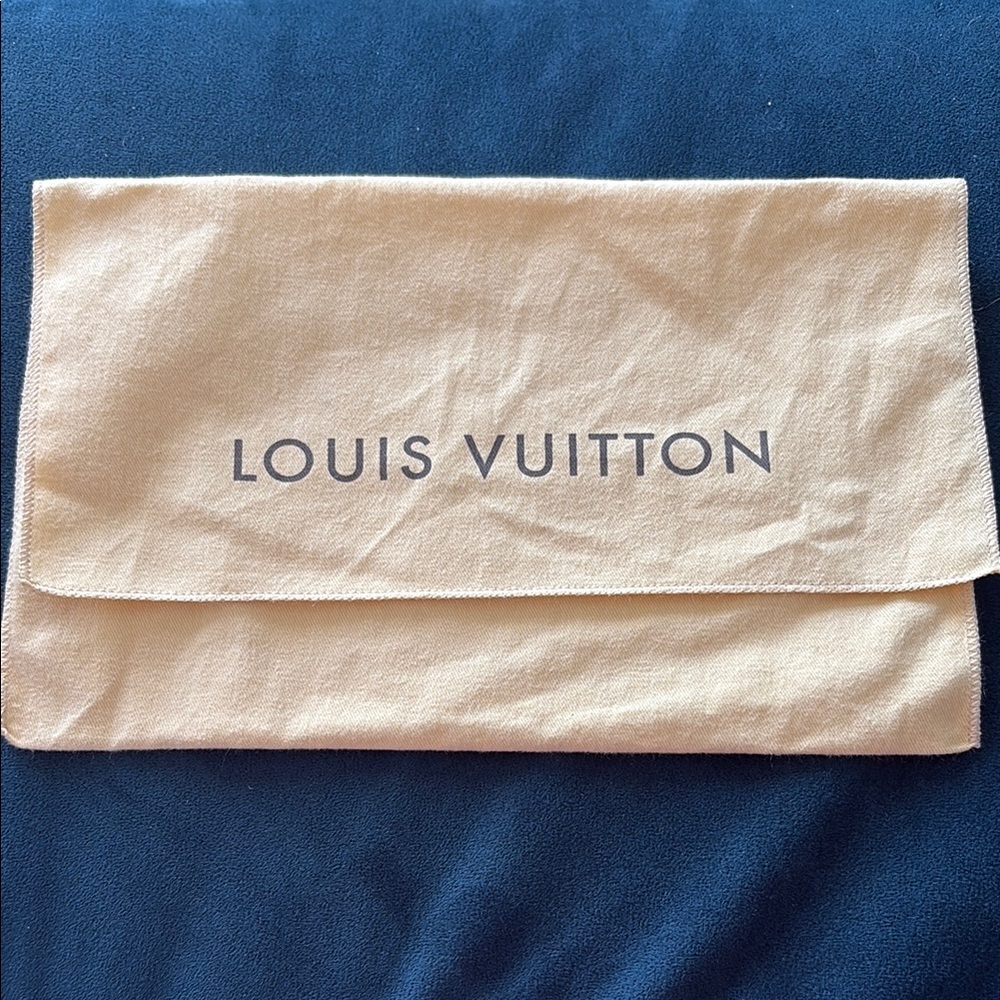 Louis Vuitton Yellow Envelope Dust Bag